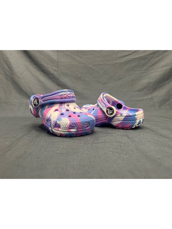 CROCS Other - Crocs Toddler Classic Marbled Clog t Slip-On Purple Size 7 NEW NO BOX!